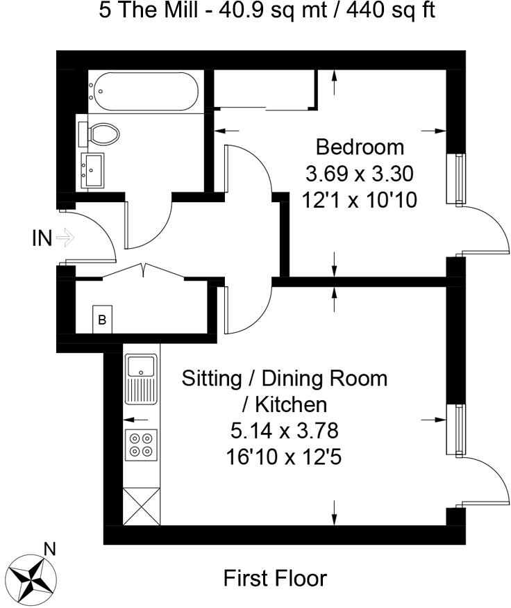 5 The Mill floorplan