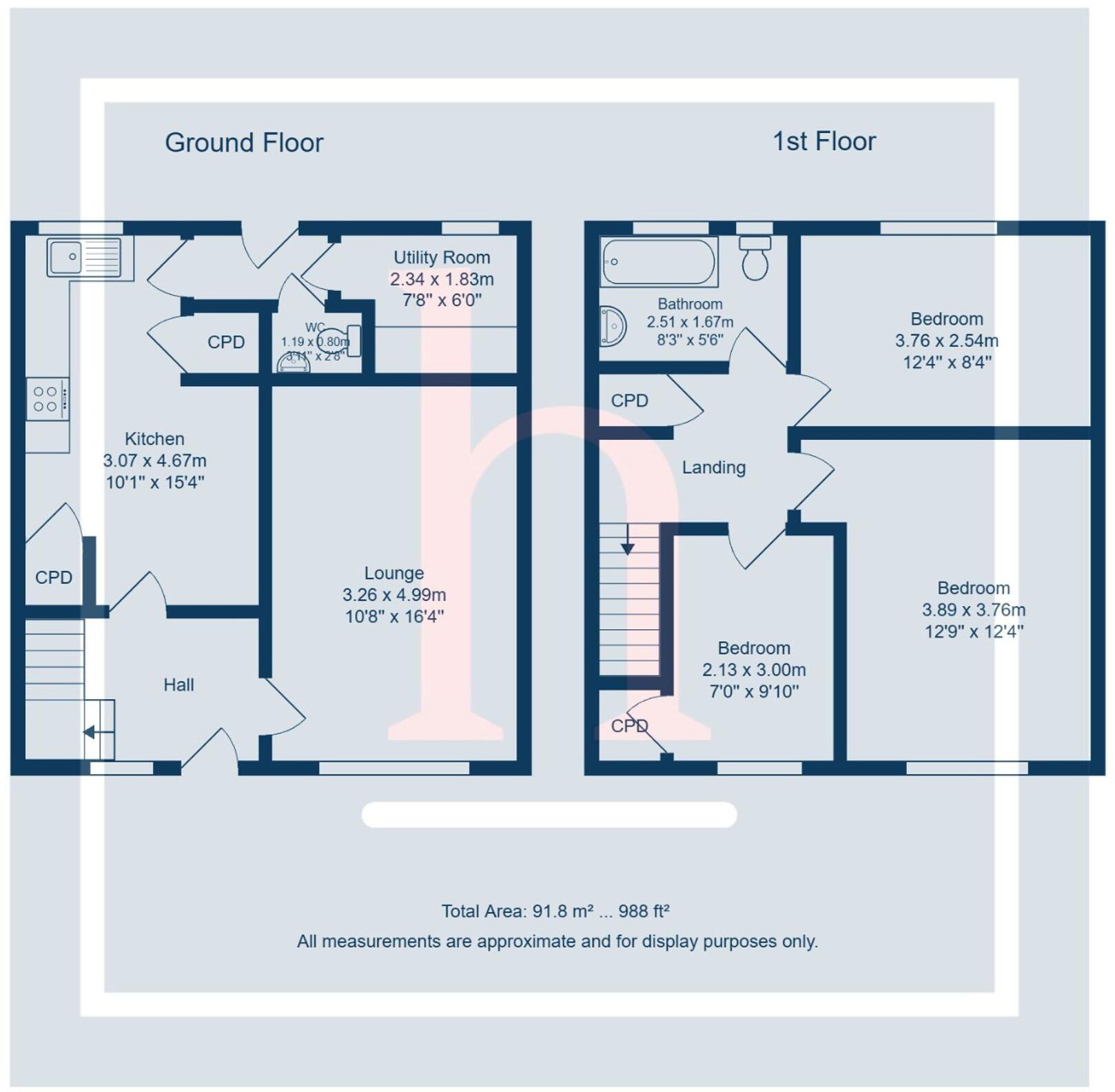 Domville Drive, Woodchurch, CH49 floorplan