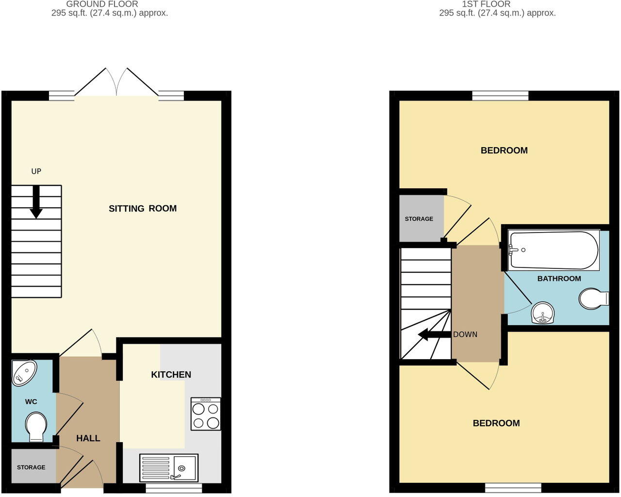 Elton Drive, Ledbury HR8 floorplan