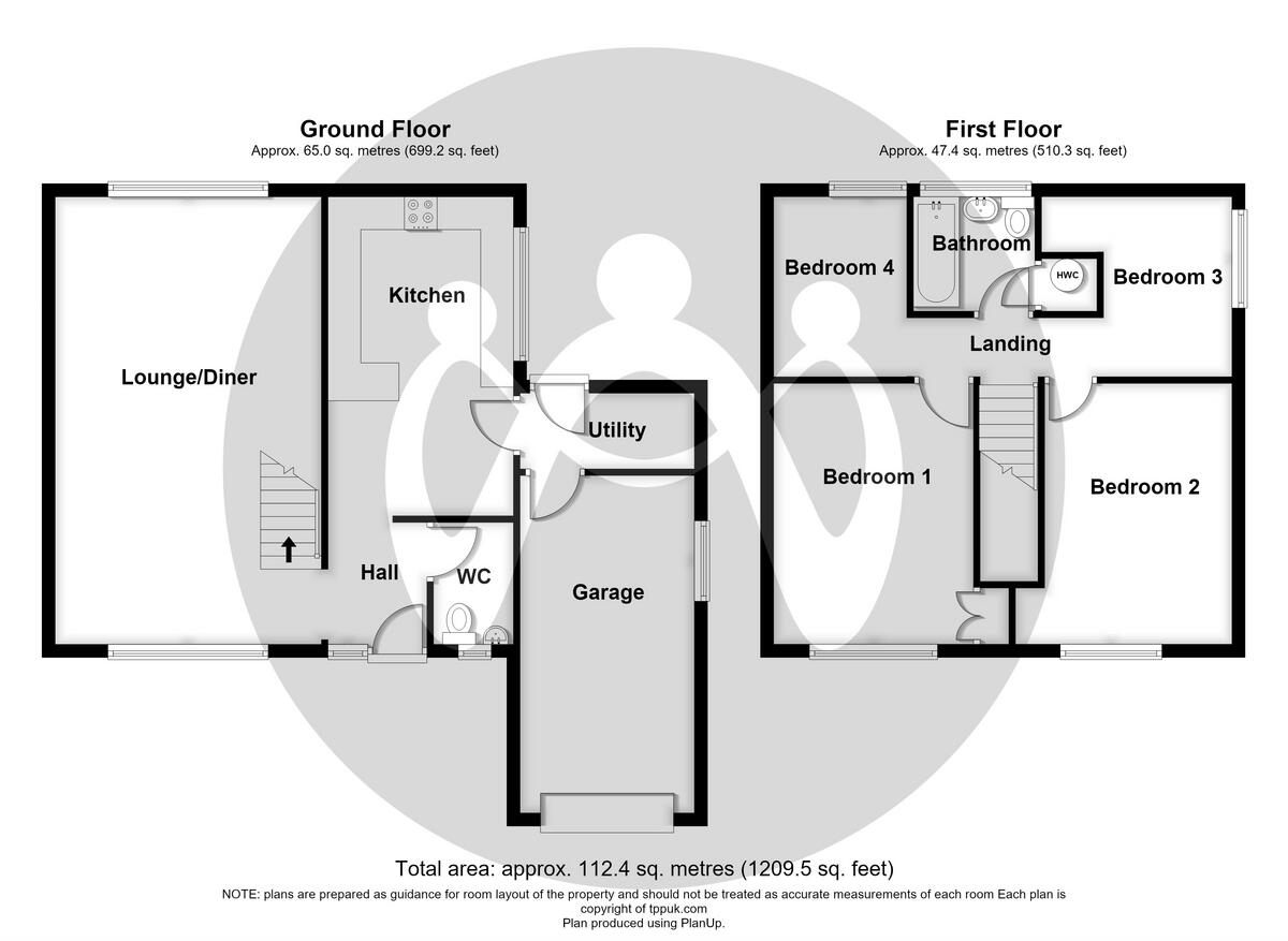 Petersfield, Mynydd Mechell, Amlwch, Anglesey, LL68 floorplan