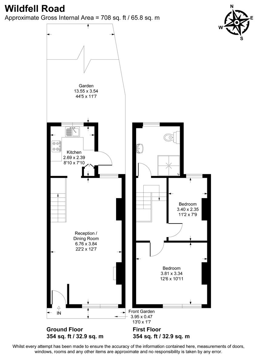 Wildfell Road, Catford, SE6 floorplan