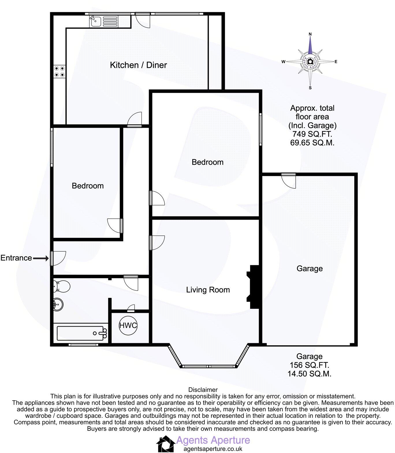 Essex Road, Romford, RM7 floorplan