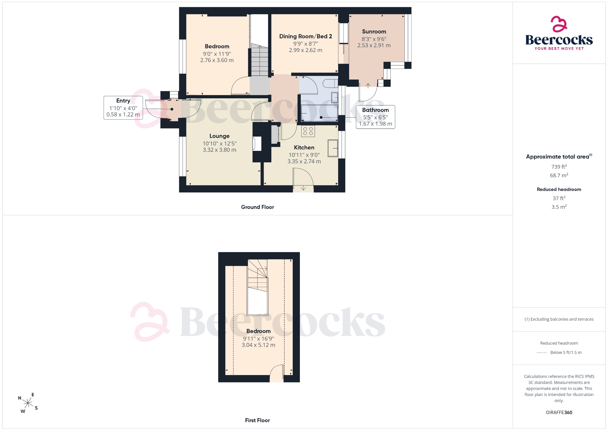 Lambwath Villas, Skirlaugh, Hull, HU11 5DS floorplan