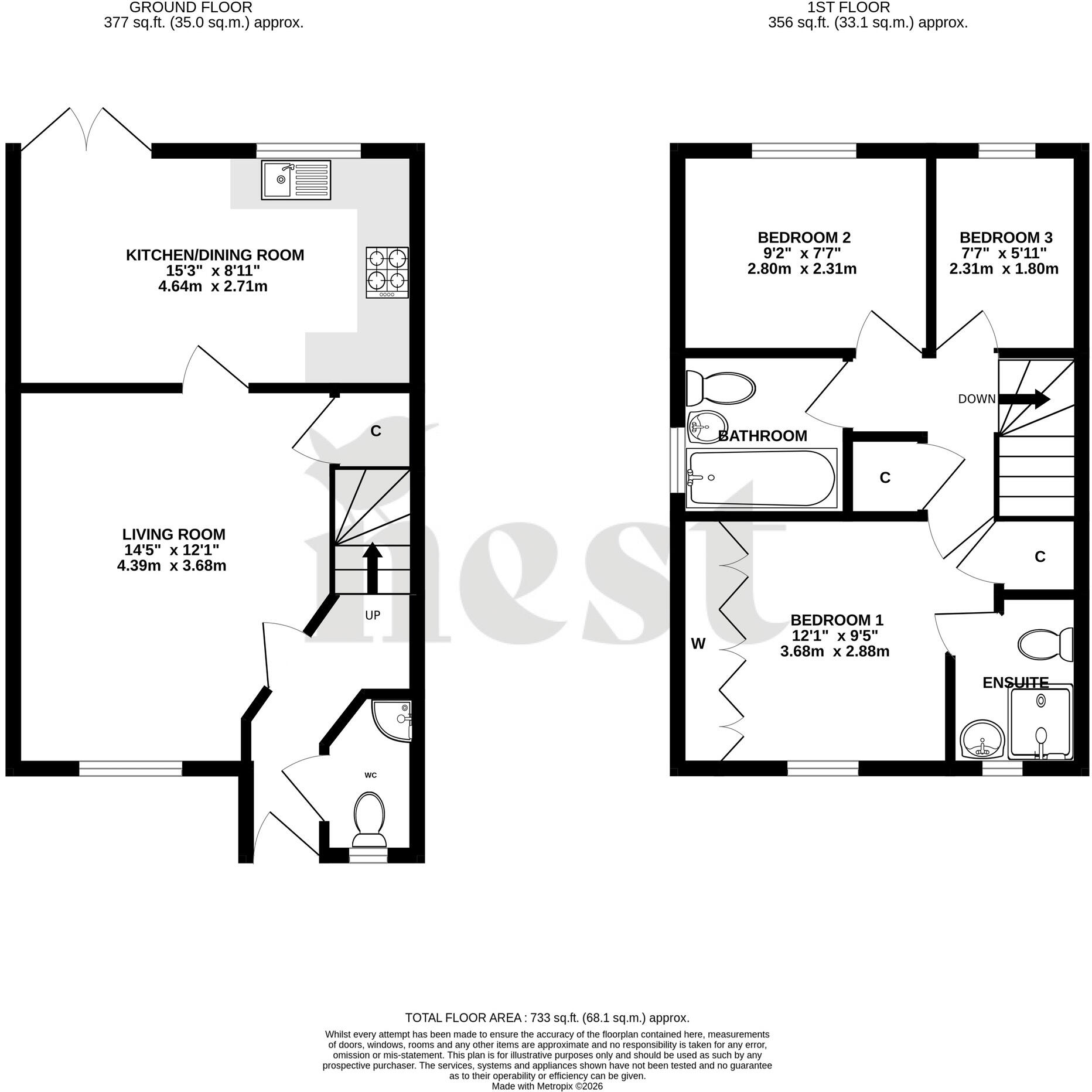 Nash Drive, Wellington floorplan