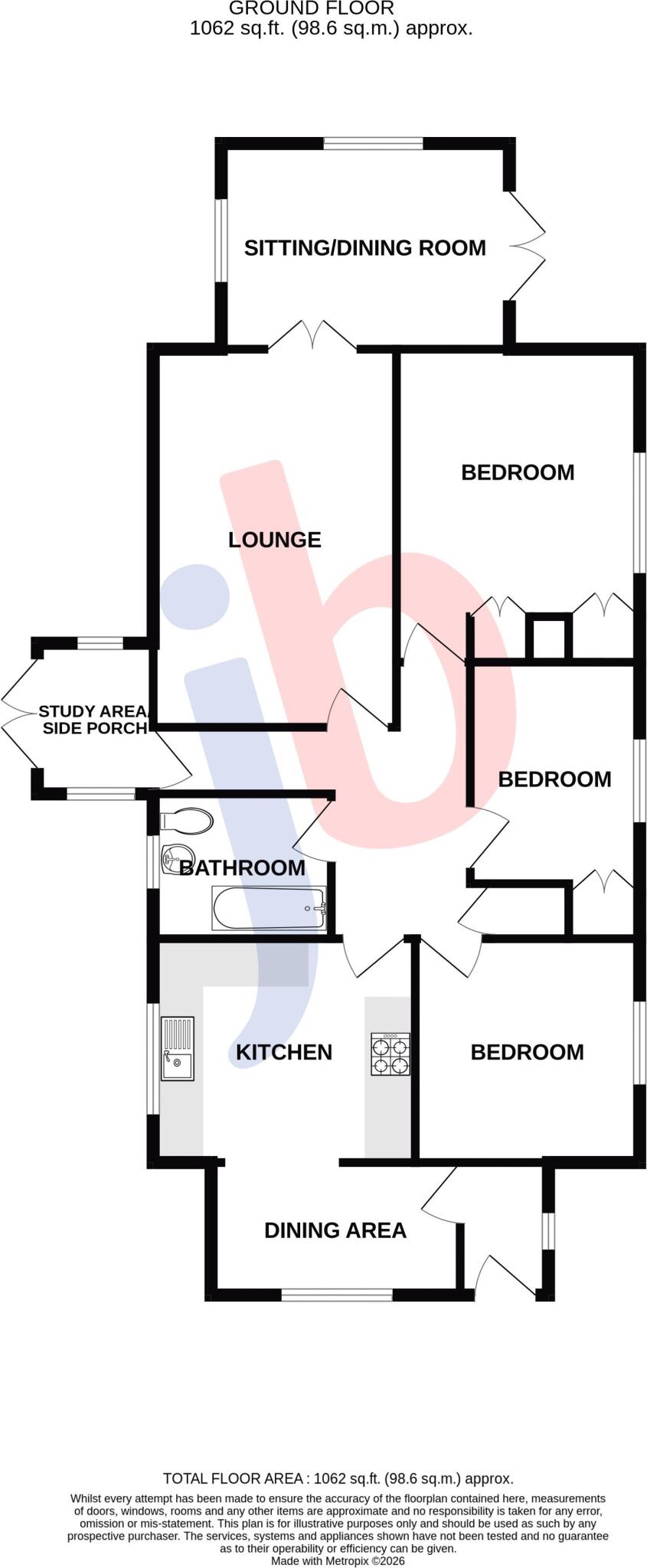 Club Court, Balderton floorplan