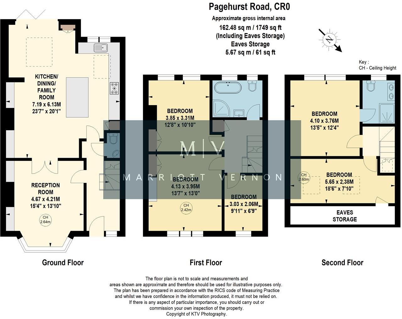 Pagehurst Road, Croydon floorplan