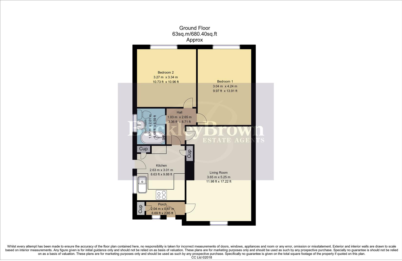 Roger Close, Sutton-In-Ashfield floorplan