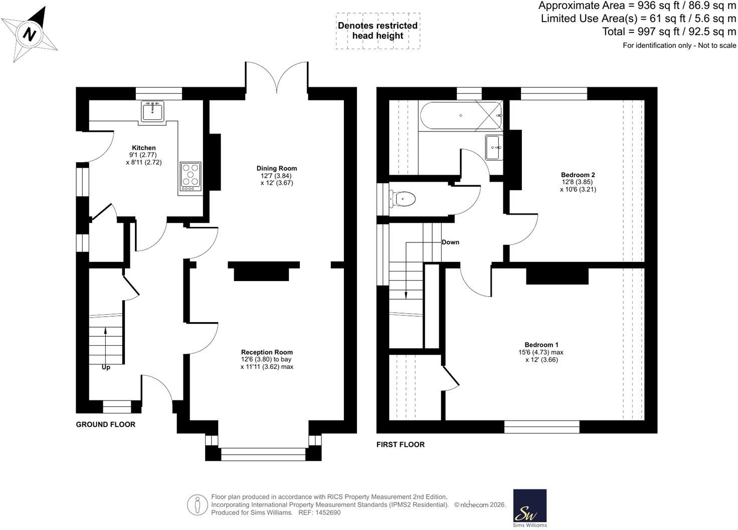 North Bersted Street, North Bersted floorplan