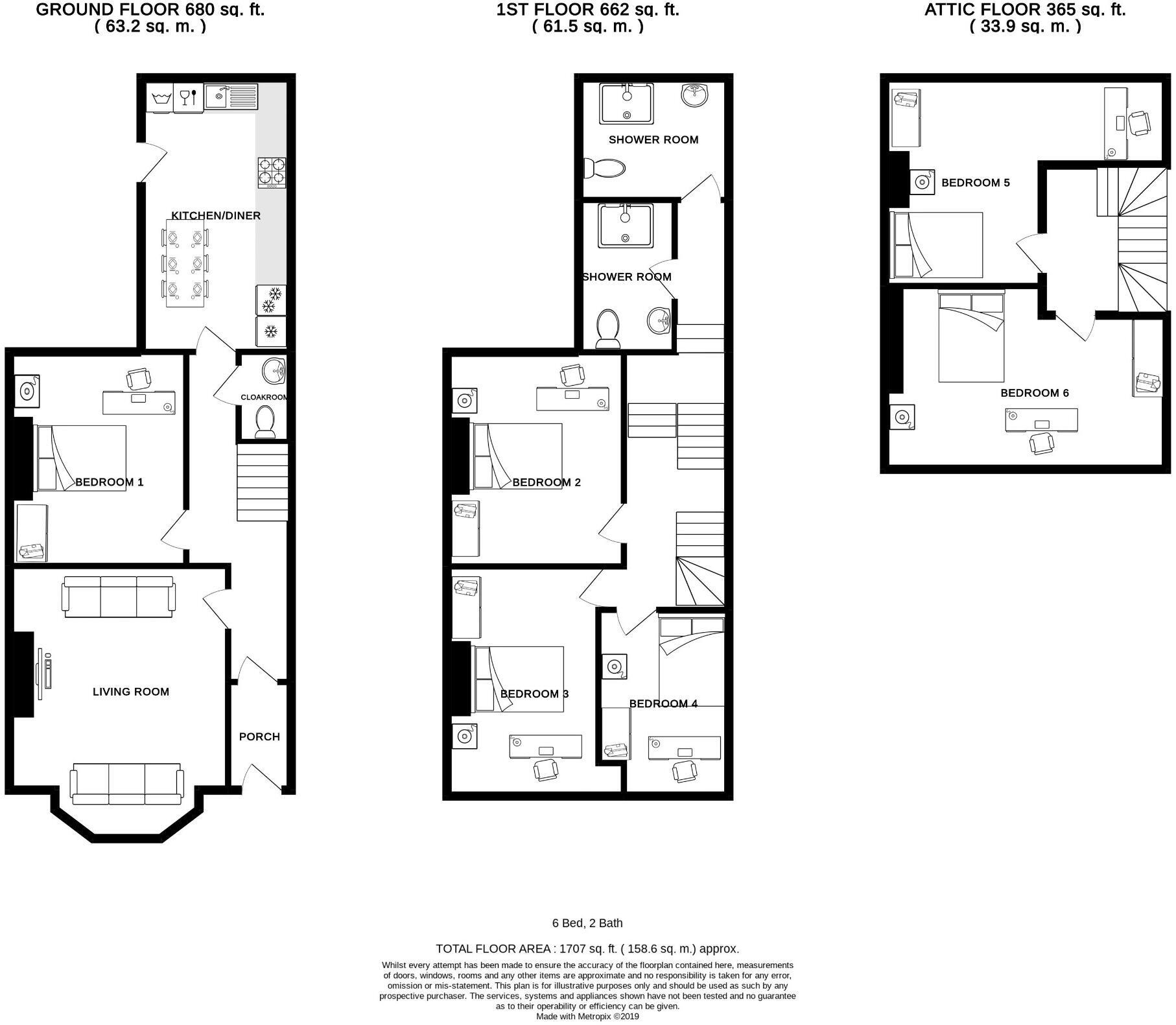 Manor House Road, Newcastle Upon Tyne, NE2 floorplan