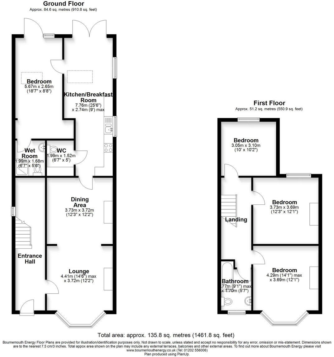 4 Bedroom Family Home - Elmes Road floorplan