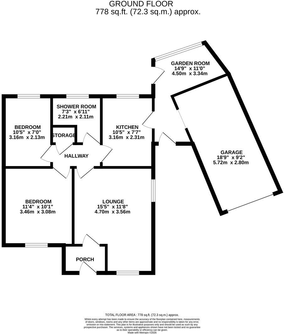 Brockhill Close, Kettering floorplan