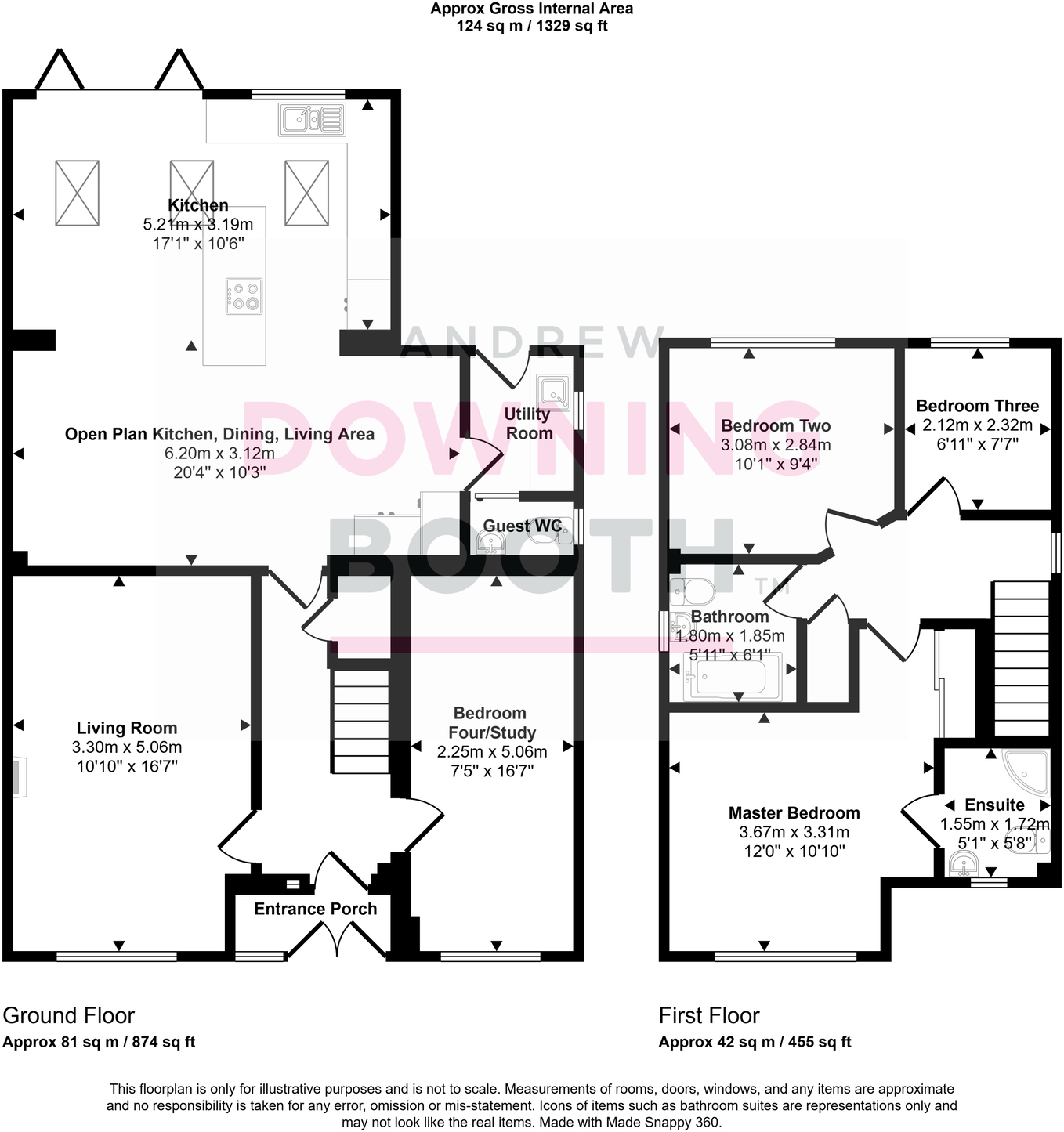 Sedgemere Grove, Shelfield, WS4 1XE - Beautifully Presented Family Home floorplan