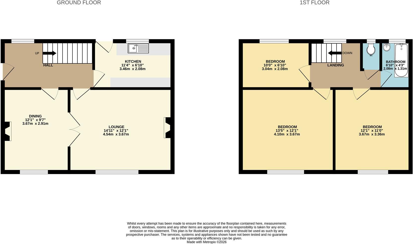Broad Hey, Bootle floorplan