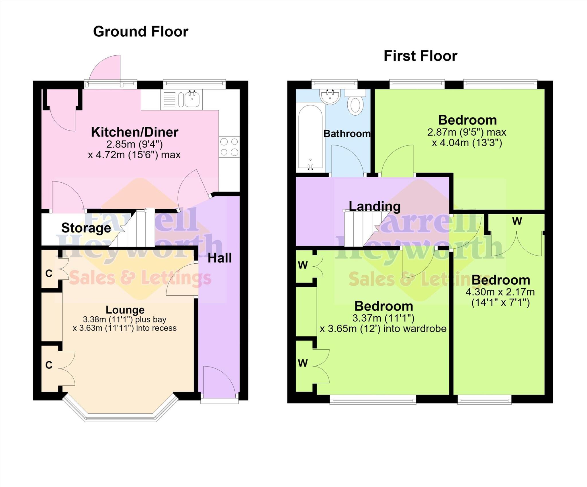Heathway Avenue, Blackpool floorplan