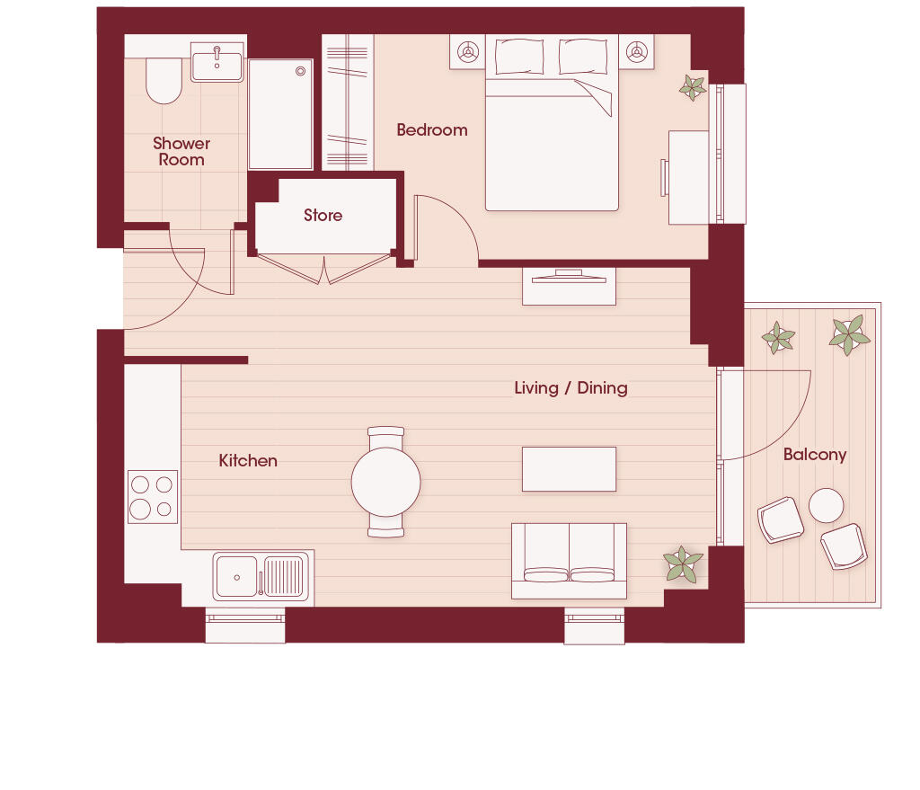 81 Park View, 
London, 
W3 0PU floorplan