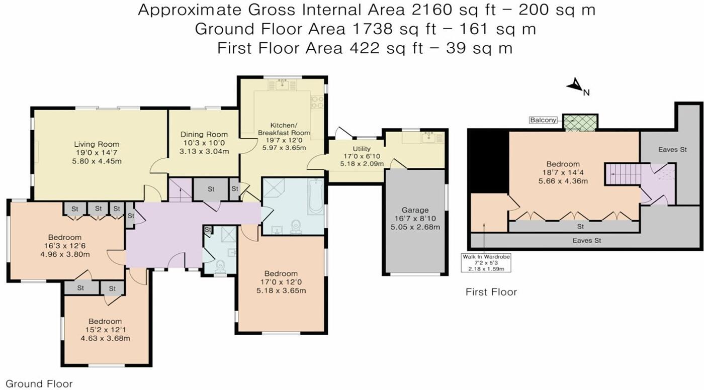 Conisboro Avenue, Caversham Heights, Reading floorplan
