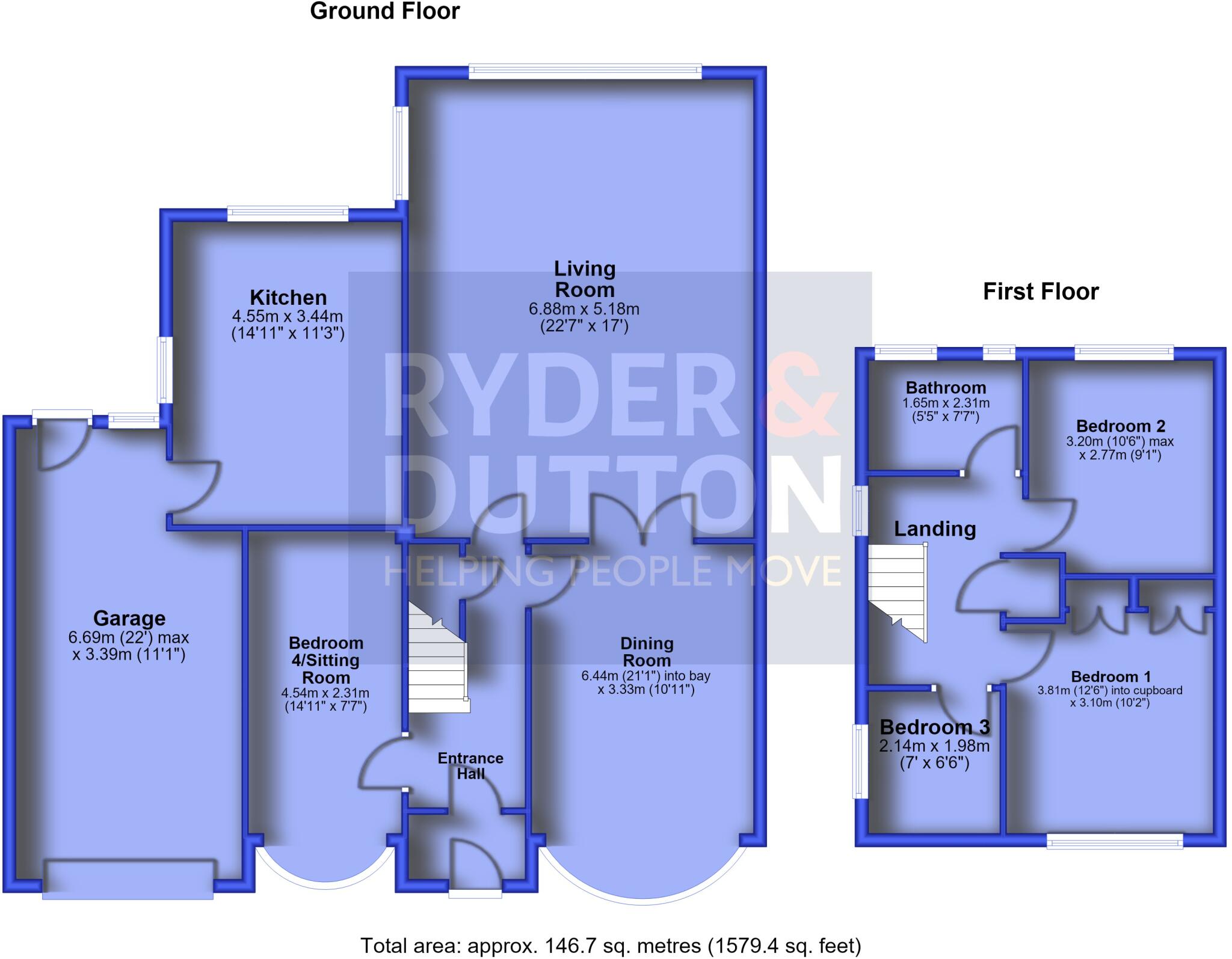 Warwick Road, Failsworth, Manchester, Greater Manchester, M35 floorplan