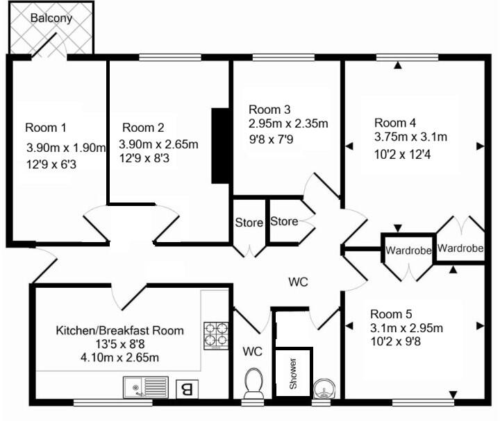 57, Reed Road, London, N17 9BU floorplan
