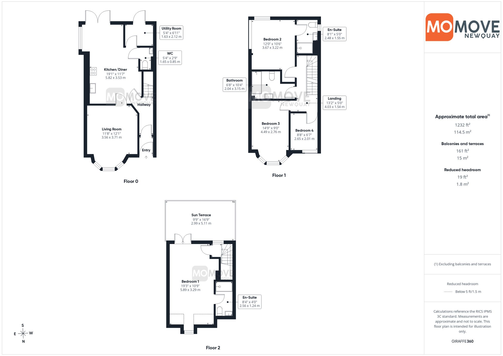 West Pentire Road, Crantock, TR8 floorplan