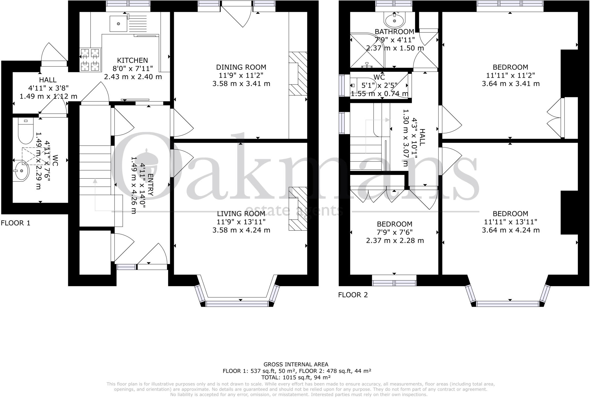 Senneleys Park Road, Birmingham, B31 floorplan