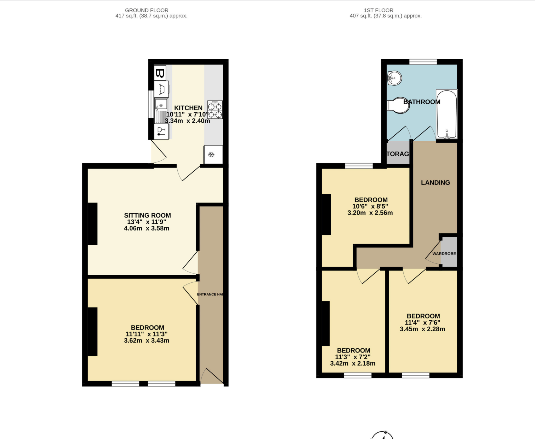 DARTMOUTH AVENUE, Bath floorplan