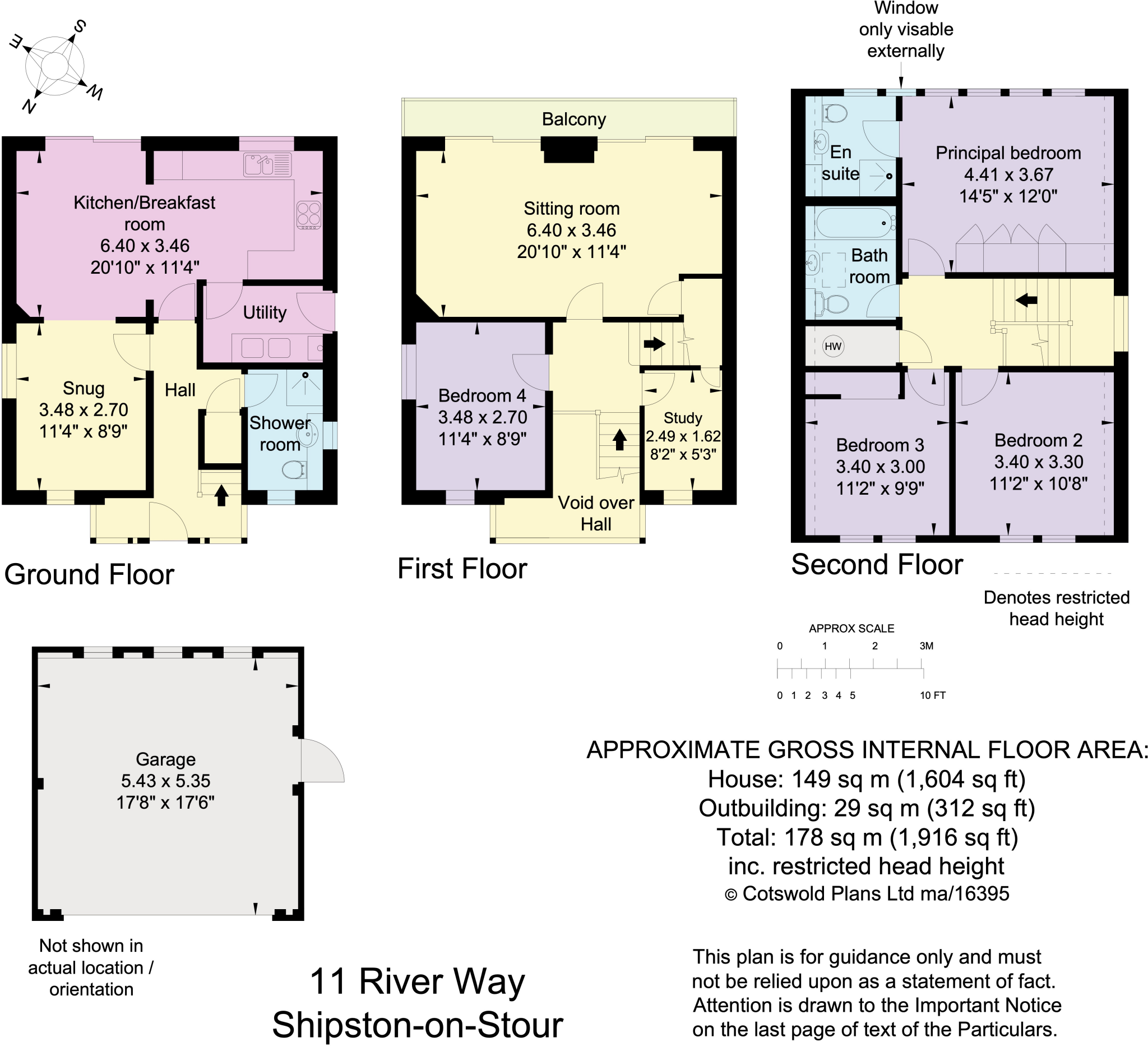 River Way, Shipston-on-Stour, Warwickshire, CV36 floorplan