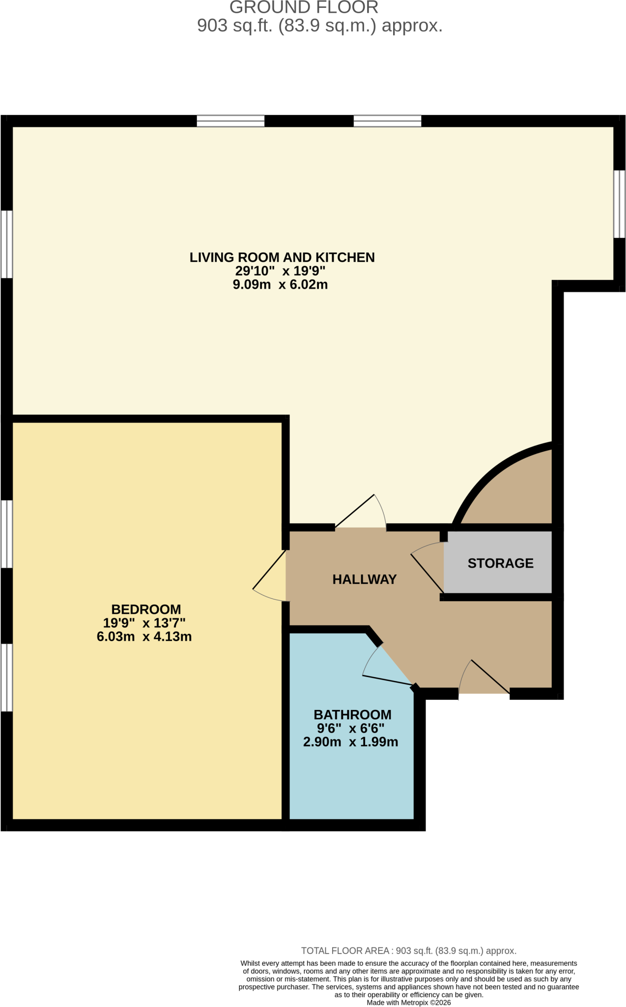 1 Kingsway floorplan