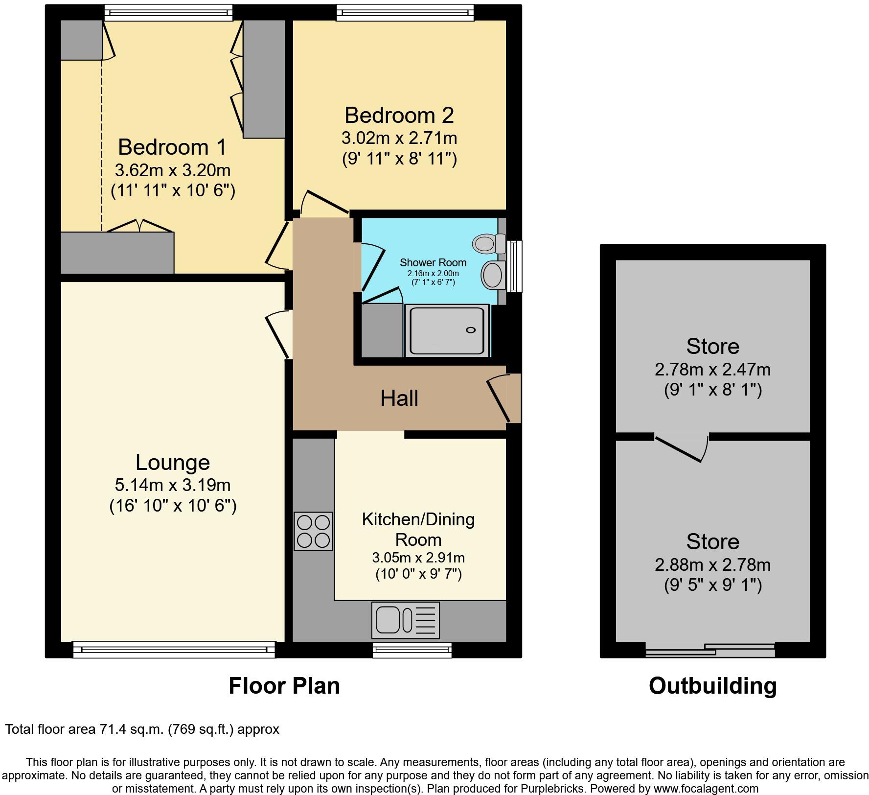 Oak Tree Road, Alfreton, DE55 floorplan