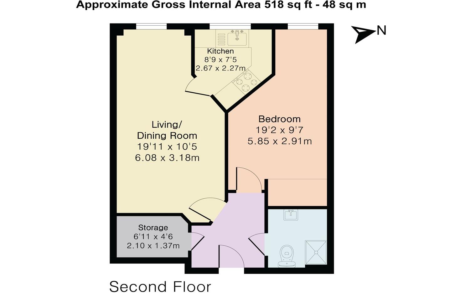 Crayshaw Court, Abbotsmead Place, Caversham, Reading floorplan