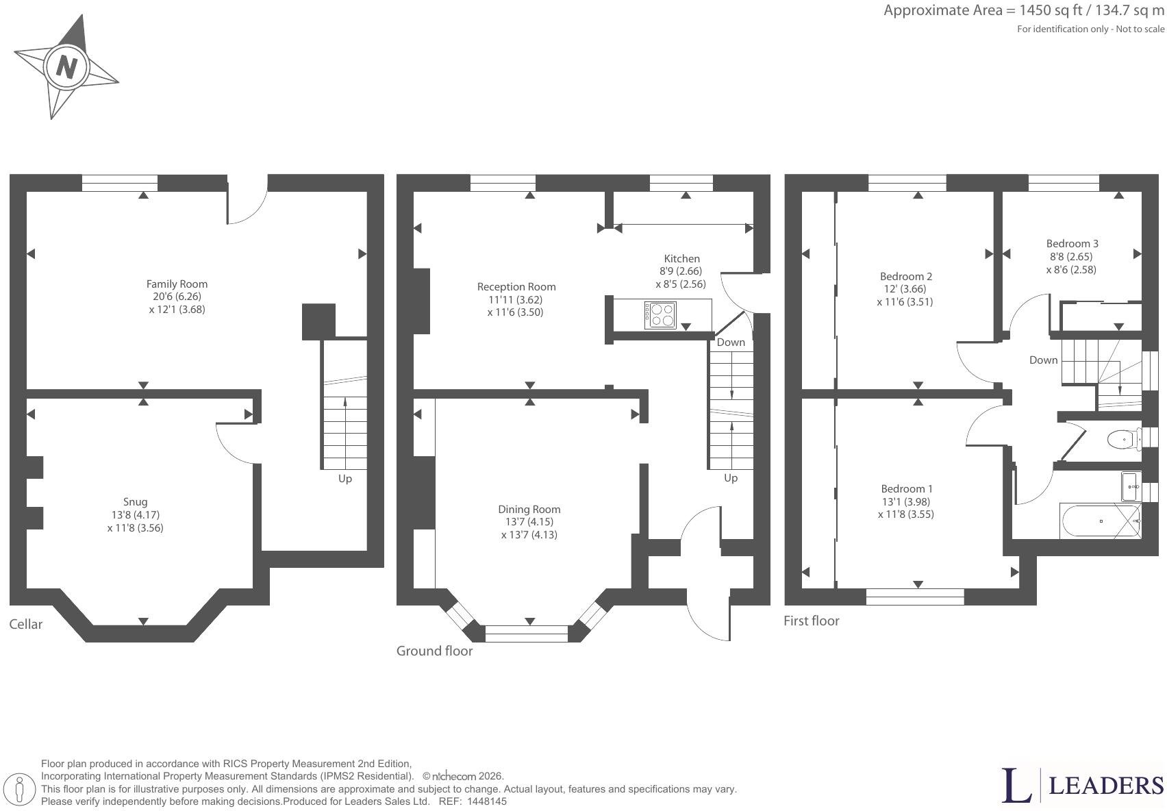 Sherwood Vale, Sherwood, Nottingham floorplan