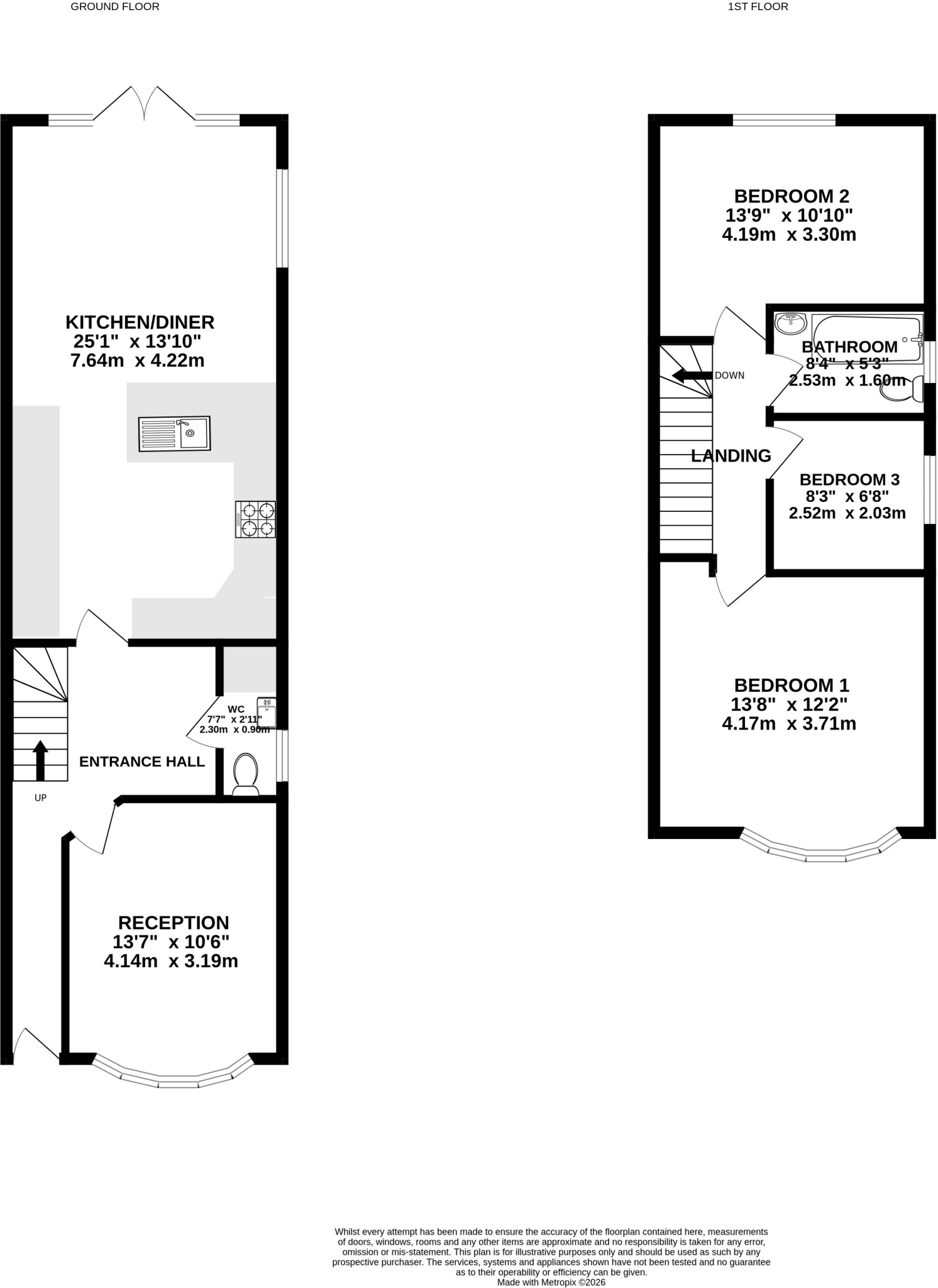 Christchurch Road, Coventry floorplan