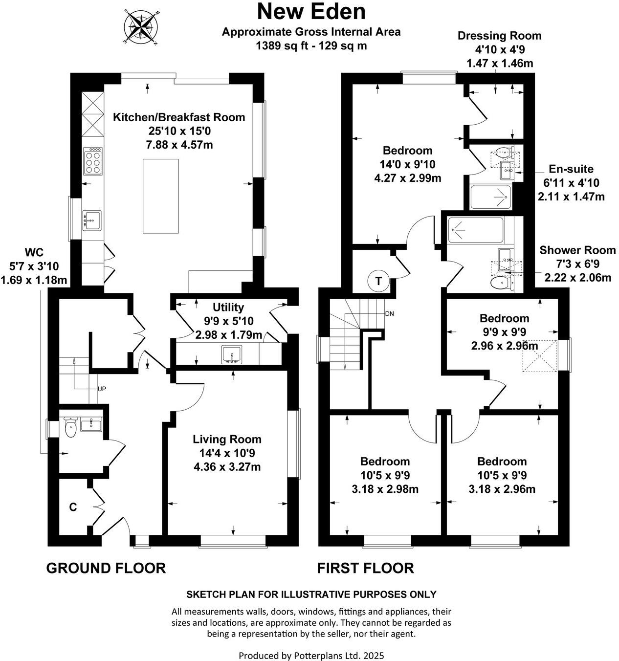 Greatfield Lane, Up Hatherley, Cheltenham, GL51 floorplan