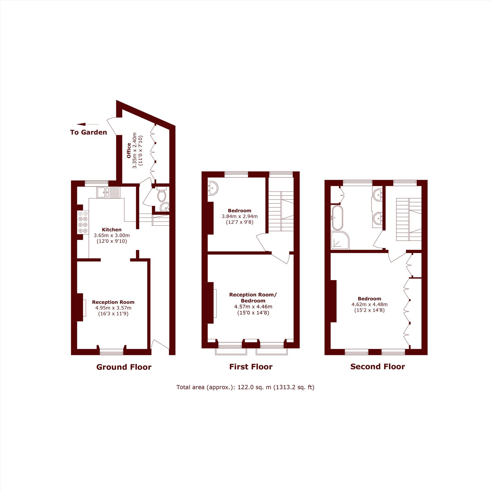 Randolph Street, Camden floorplan