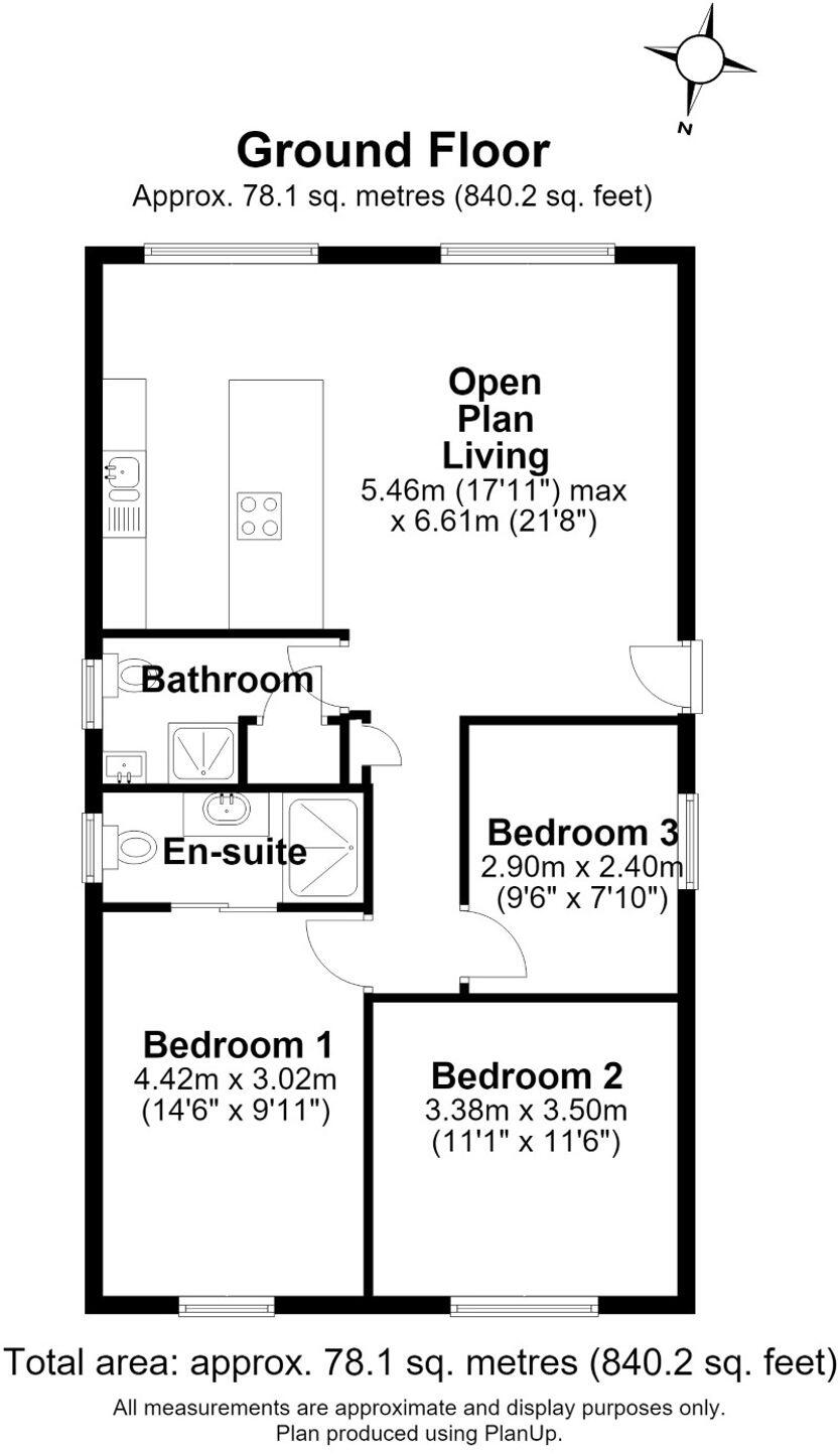 Larkfield Road, Harrogate, HG2 floorplan