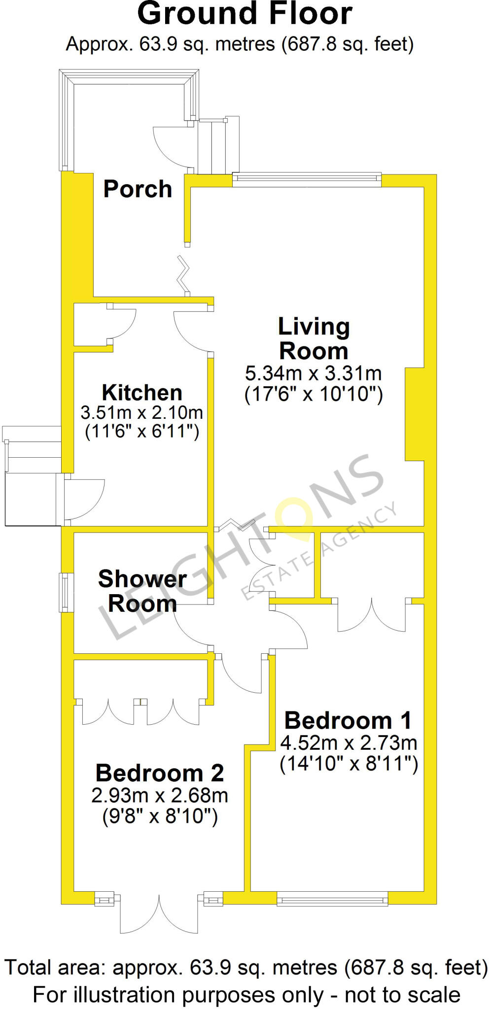 Aire Crescent, Cross Hills, BD20 floorplan