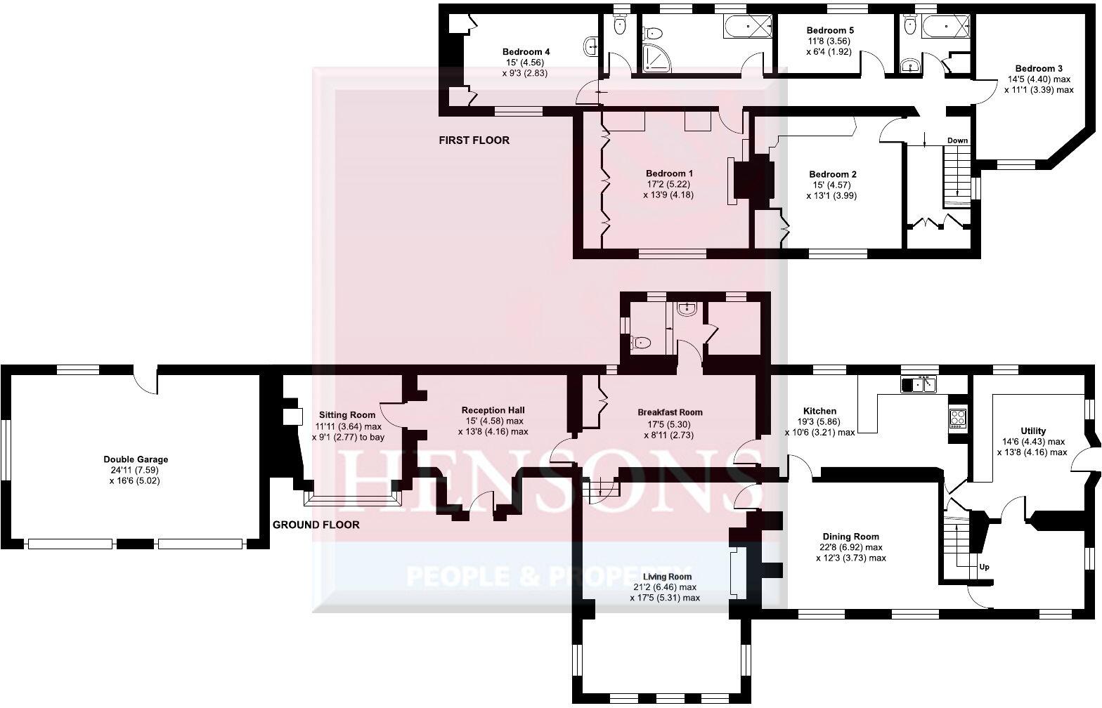 Farlers End floorplan