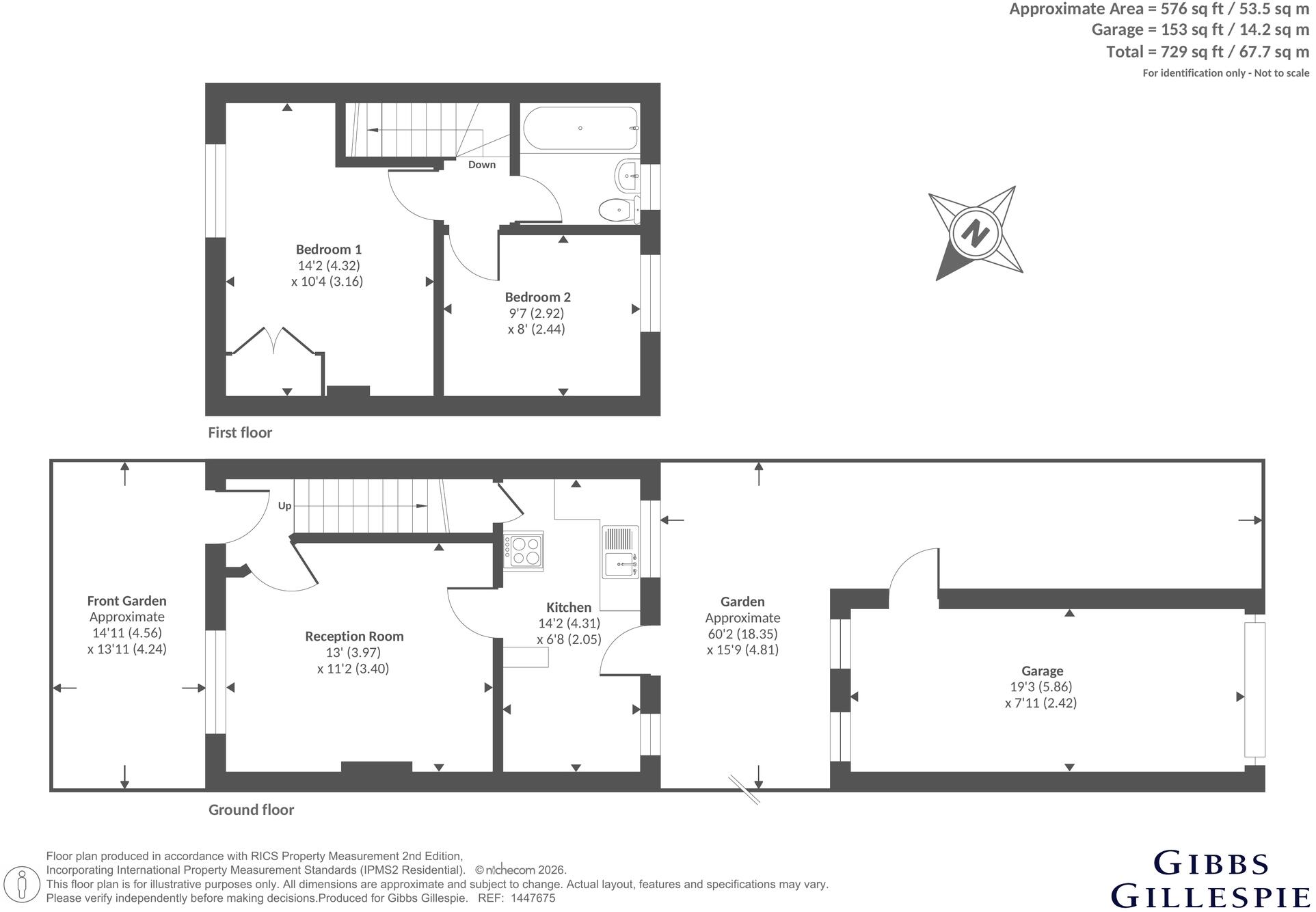 Fowlers Walk, Ealing floorplan