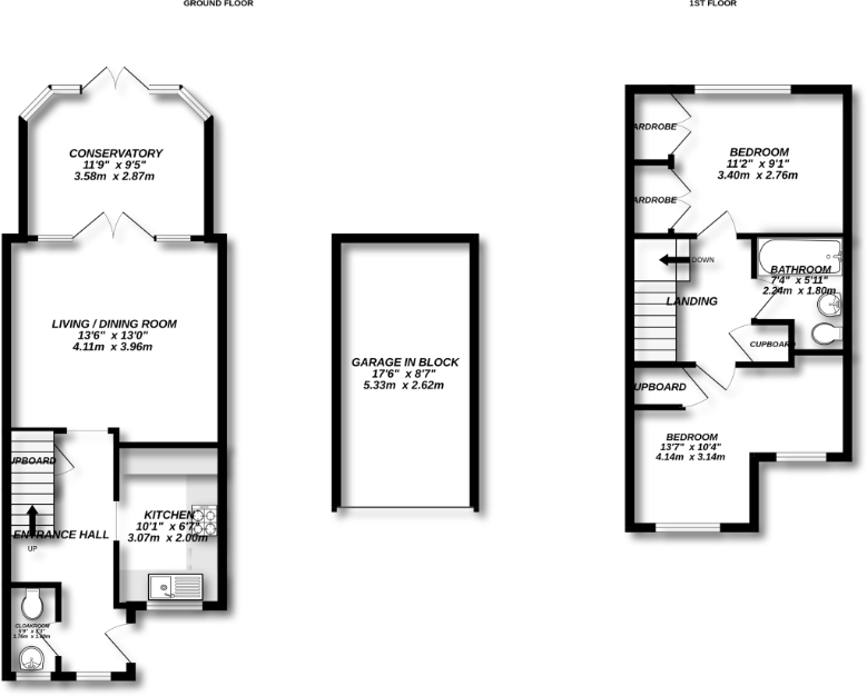 Lyndsey Close, Farnborough, Hampshire floorplan