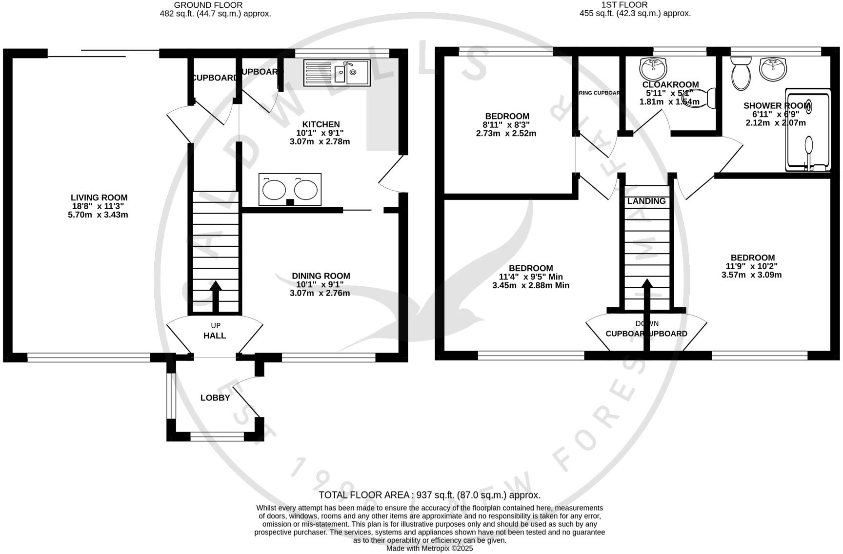 Golden Crescent, Everton, Lymington, Hampshire floorplan
