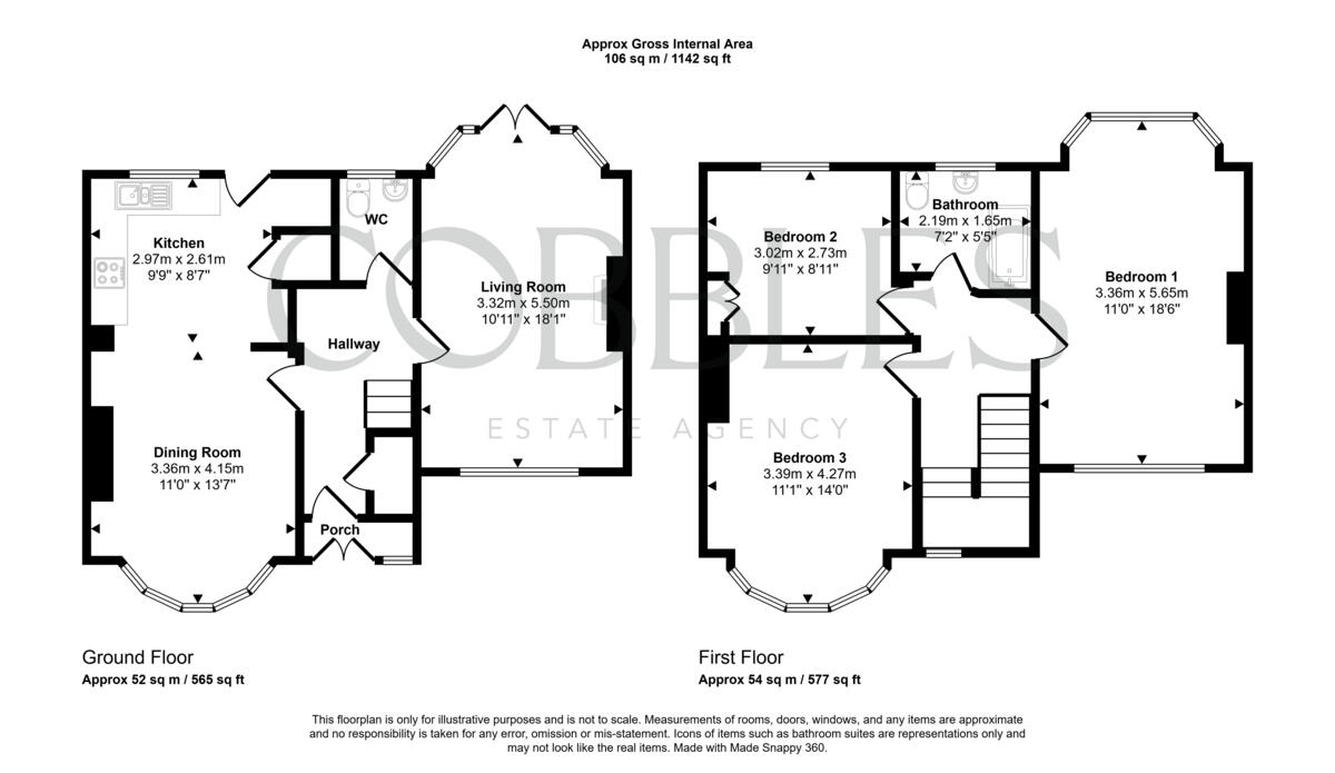 Elmhurst Avenue, Northampton, NN3 2LD floorplan