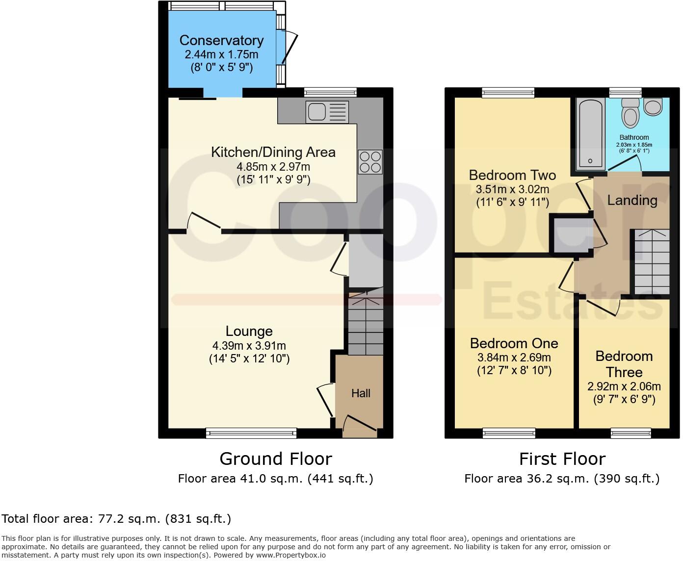 Lindsey Gardens, Market Harborough floorplan