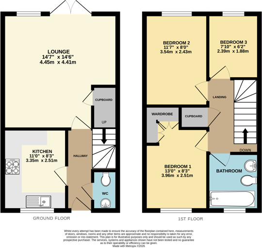 Nightingale Crescent,Harold Wood,RM3 0GD floorplan