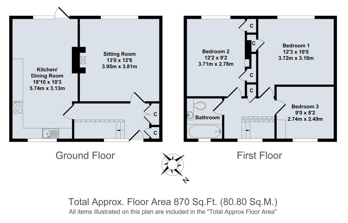 Queensway, Didcot, OX11 floorplan