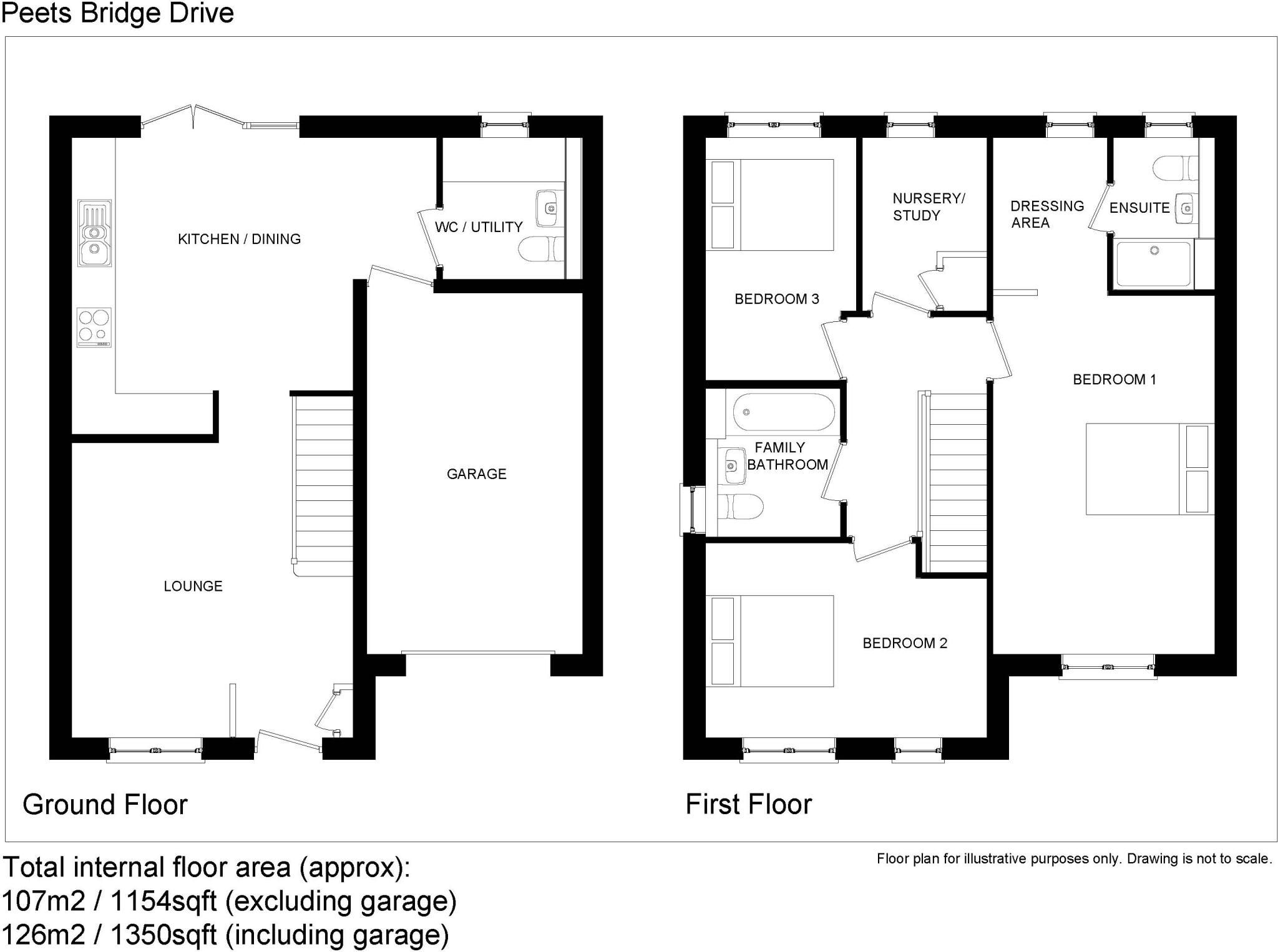 Peets Bridge Drive, St. Helens floorplan