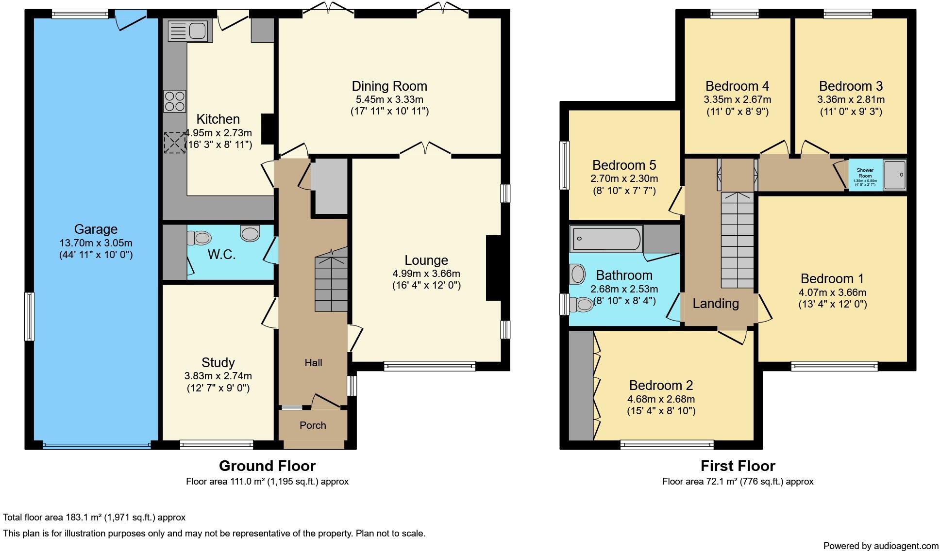 Boughton Hall Drive, Great Boughton, Chester floorplan