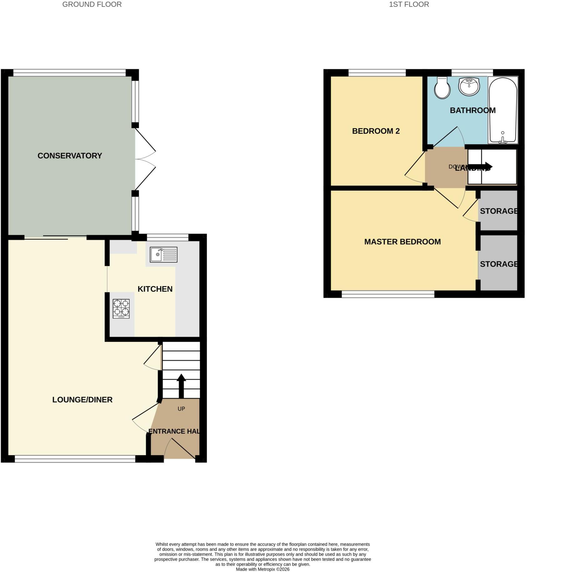 Houghton Street, Royton floorplan