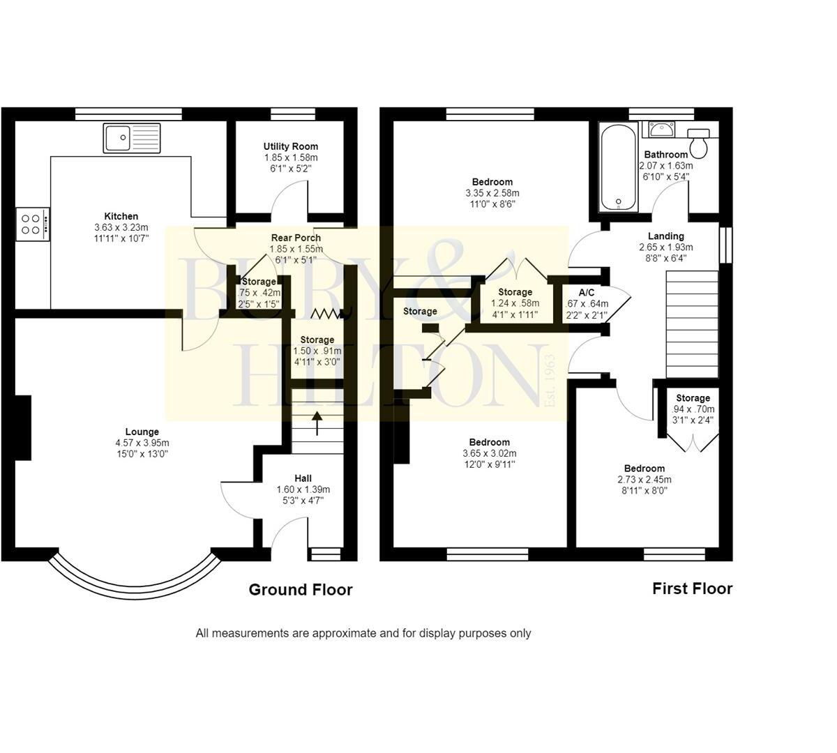 Breech Close, Waterhouses floorplan
