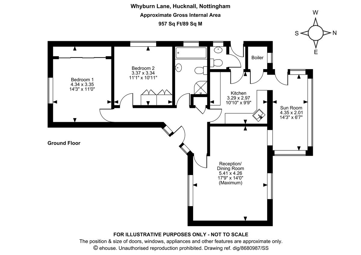 Whyburn Lane, Nottingham floorplan