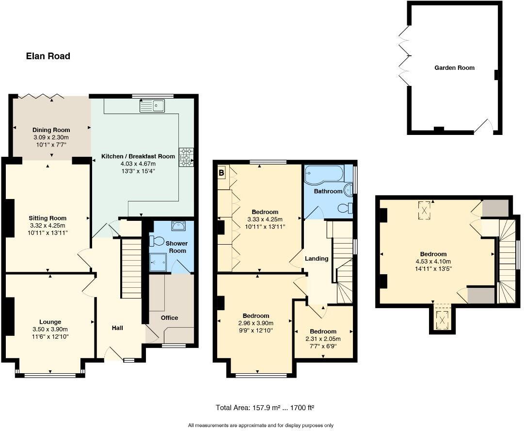 Elan Road, Cardiff floorplan