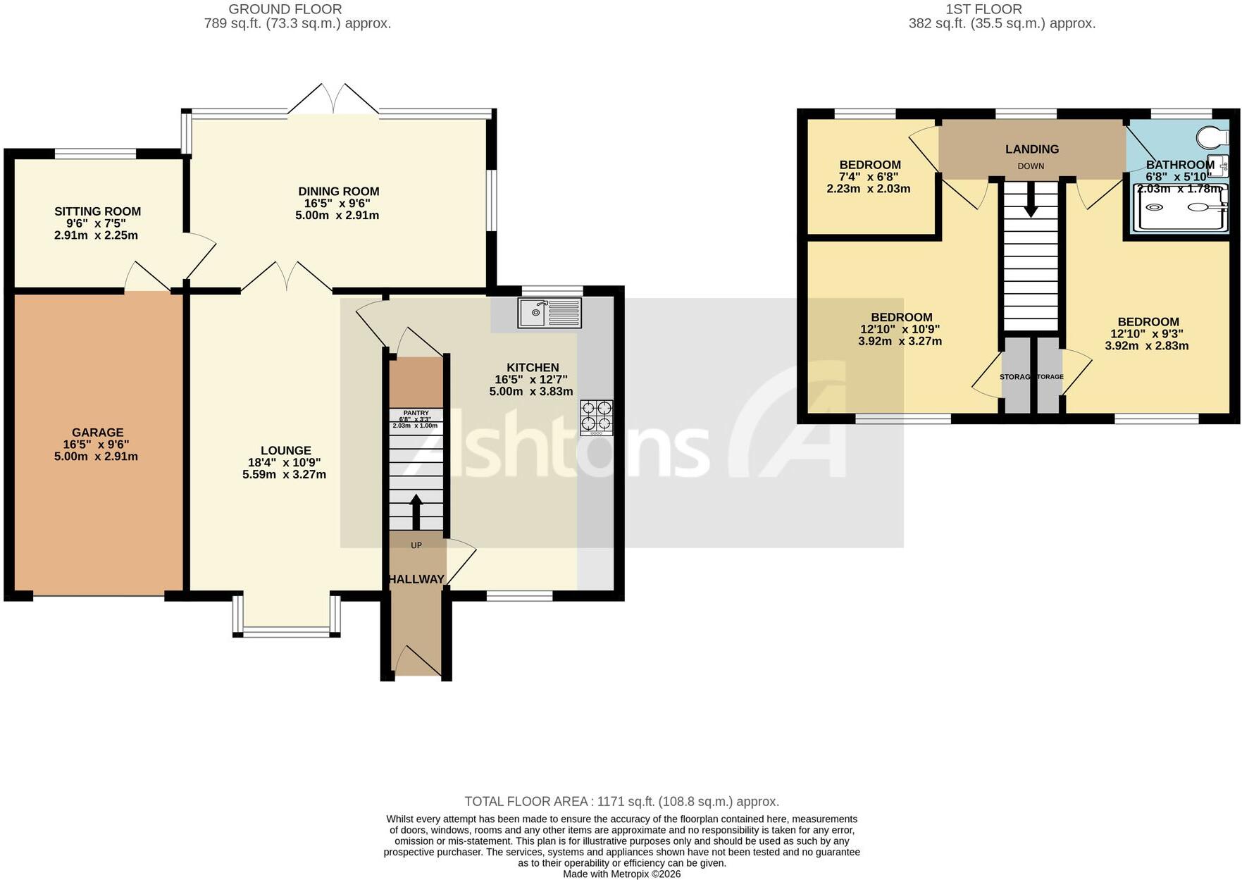 Mccarthy Close, Birchwood, WA3 floorplan